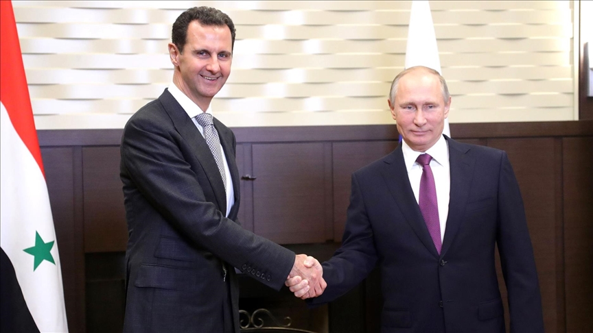 Assad dan Keluarga Tiba di Moskow