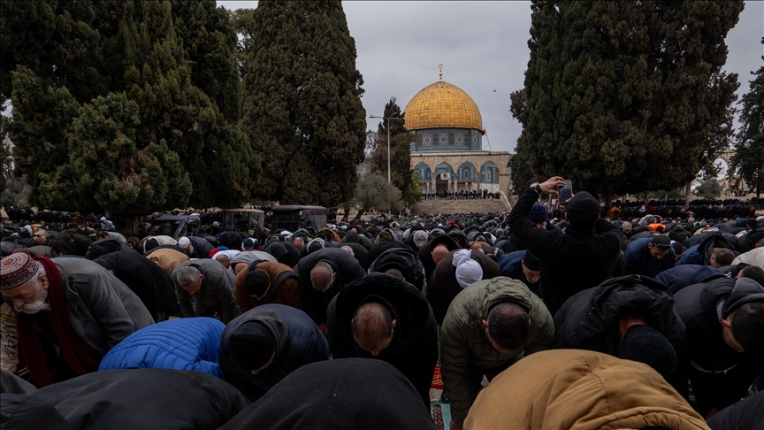 90 ribu Jamaah Salat Jumat pada Pekan Pertama Ramadan di Al-Aqsa